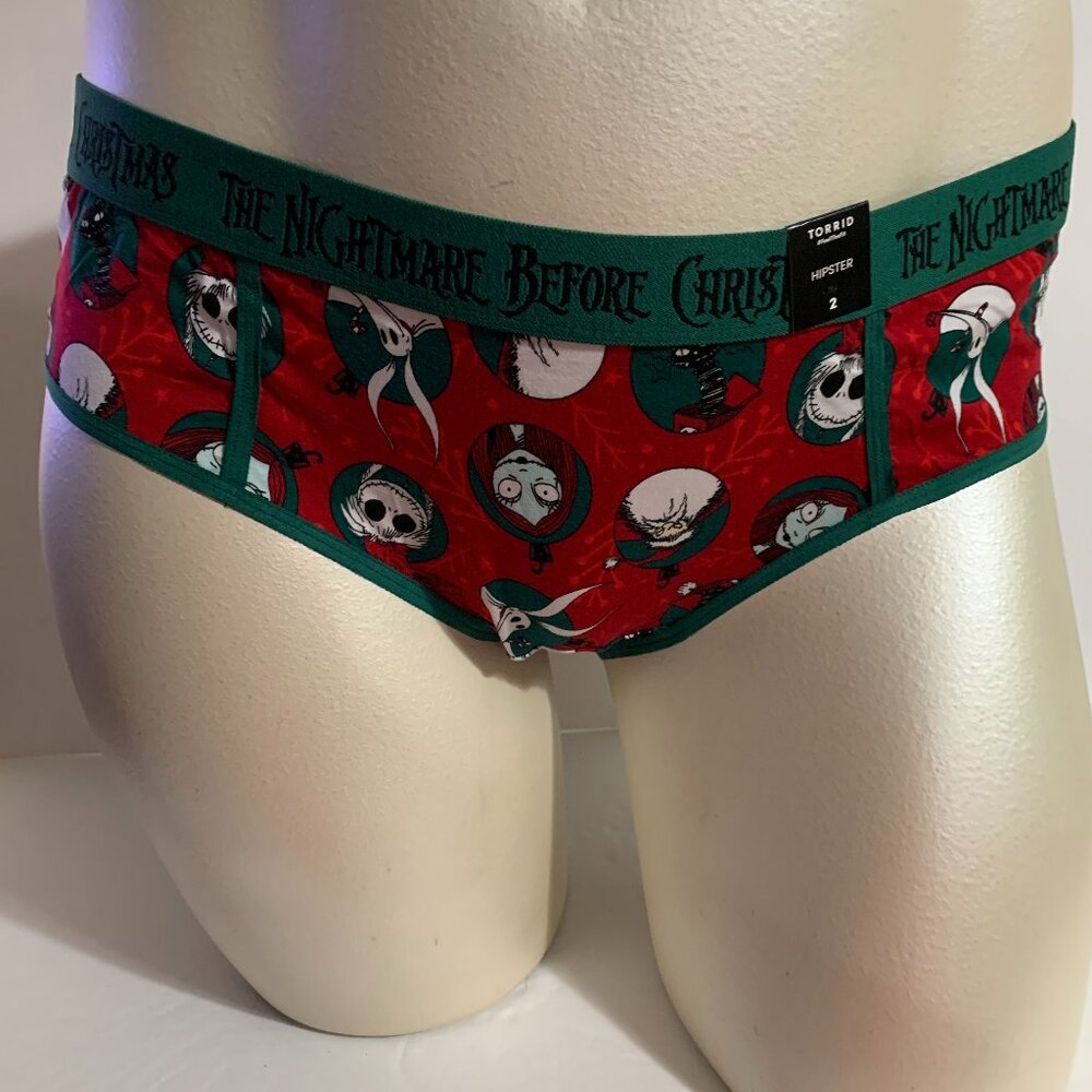 Torrid Hipster Panties Underwear Nightmare Before Christmas Jack Plus 2 18 20